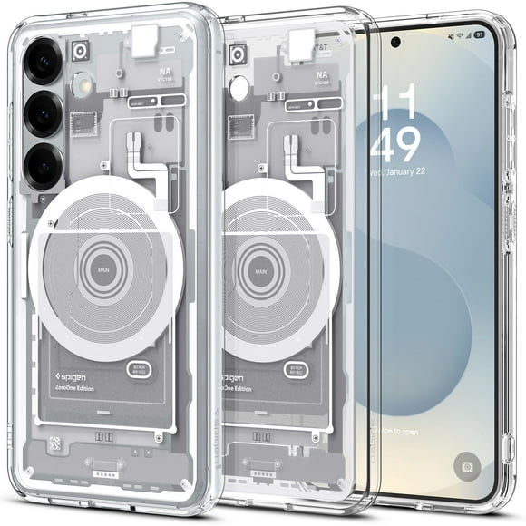 Funda Spigen Galaxy S25 Ultra Hybrid MagFit Blanca