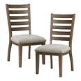 thumbnail image 1 of Lexicon Tigard Collection Contemporary Wood Dining Room Side Chair, Cherry (Set of 2), 1 of 6