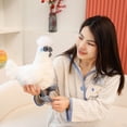 thumbnail image 4 of Simulated Chicken Stuffed Animal Doll - Soft Chicken Plush Toy Gift & Cute Farm Animal Plush Decor, 4 of 5