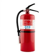 First Alert PRO10 Rechargeable Commercial Fire Extinguisher UL rated 4-A:60-B:C, Red