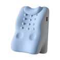 thumbnail image 2 of Almohada de cuña para la espalda, cojín de lectura, soporte para la espalda para adultos, ideal para dormir en camas y sofás, ideal para sentarse en azul, 2 of 9