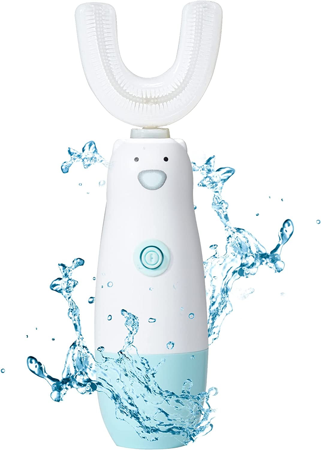 Kids Electric Toothbrush，6 Cleaning Models U Shaped Toothbrush