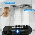 thumbnail image 4 of Brano 36-Inch Built-in Range Hood Insert , Voice/Gesture/Touch Control, 900 CFM, 4-Speed, Ducted/Ductless, Adjustable Lights, 4 of 12