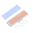 Ultra Thin Pure Copper Heatsink Cooler Heat Sink SSD Thermal Pad for M