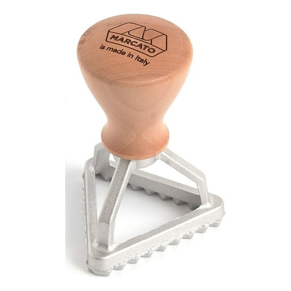 Marcato Classic Ravioli Maker Stamp, Triangle, 2-Inch