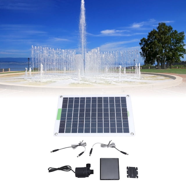 Bomba De Agua Solar, Bomba De Fuente De Agua Con Energía Solar, Ahorro De Energía 100 W Para Fuente