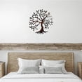 thumbnail image 4 of Sdcart Metal Tree of Life Decor, Metal Wall Decor, Tree Art Wall Decor, Metal Wall Art, Tree of Life Decor, Living Room Bedroom Indoor Outdoor Metal Wall Art Hangings (04), 4 of 6