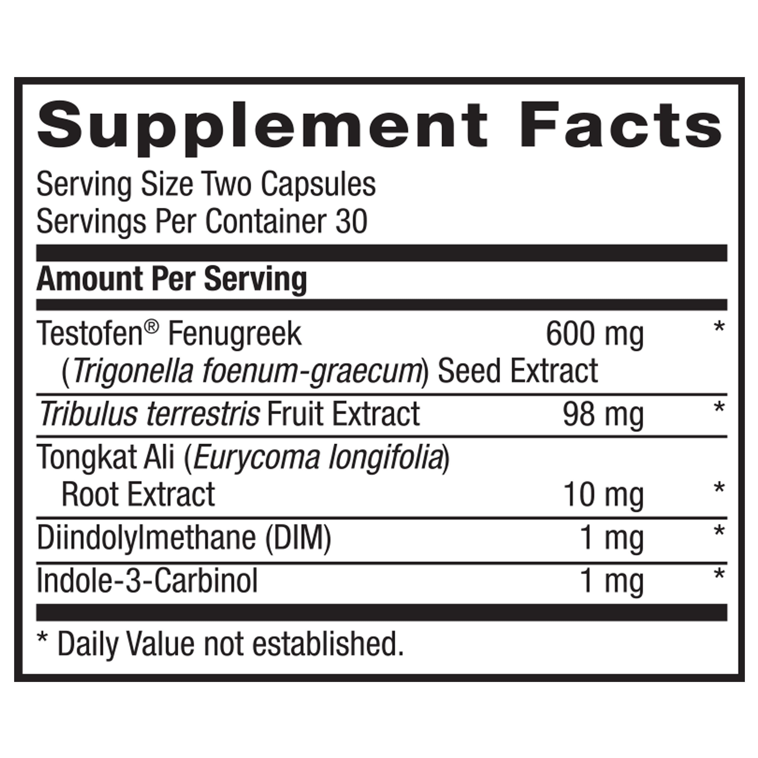 GNC Men’s Advanced Testosterone, 60 Capsules, Supports Healthy ...