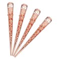 thumbnail image 1 of unbranded 4Pcs Fashionable Metal Hair Barrettes with Precise Hollow Design for Elegant Hair Styling, 1 of 7