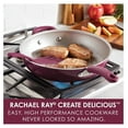 thumbnail image 2 of Create Delicious Deep Nonstick Frying Pan / Fry Pan / Skillet - 12.5 Inch, Red, 2 of 4