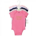 thumbnail image 2 of Hudson Baby Short Sleeve Bodysuits, 5-Pack, Newborn- 24 Months, 2 of 2