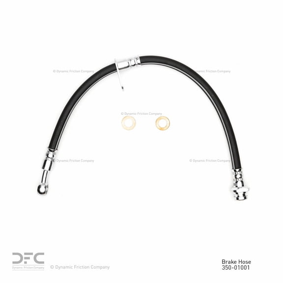 Front Dynamic Friction Company Brake Line Hose 350-01001 For 2004-2007 Suzuki Aerio