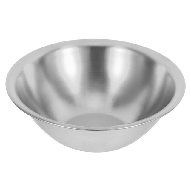 Tazón coreano en forma de V de acero inoxidable para ensalada y ramen para restaurantes calientes de una sola capa para mezclar y servir