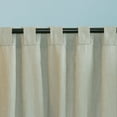 thumbnail image 2 of Home Soft Things Bedford Linen Curtain Set - 2 Panels & 2 Tiebacks - Grey - 38"x96", 2 of 5