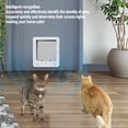 thumbnail image 3 of Puerta Inteligente Para Gatos, Detección Automática Con Cuello Activado, Fácil Instalación, Puerta Para Mascotas Para El Hogar, 3 of 7