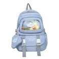 thumbnail image 3 of Mochilas informales de gran capacidad con compartimento interior y tapa blanda, gran oferta, para mujer, mochilas de nailon con cremallera, 3 of 5