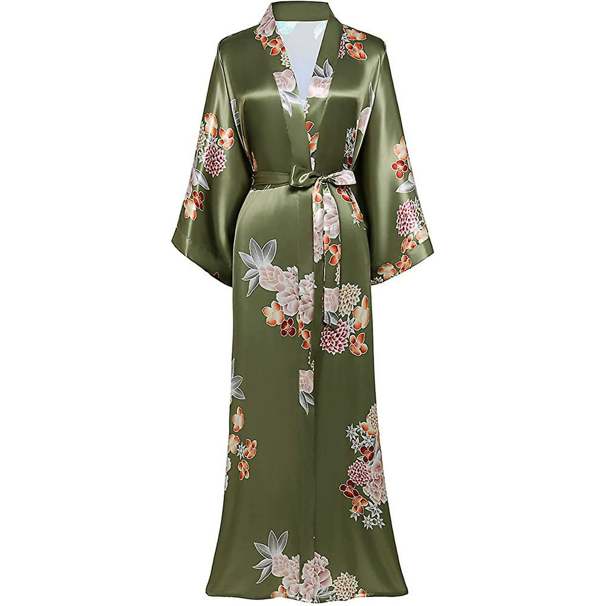 Kimono style dressing gown best sale