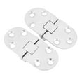 thumbnail image 3 of Marine Grade Hinge,2pcs Heavy Duty Door Cabinet Hatch Hinge Hatch Door Hinges Performance Driven, 3 of 7