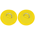 thumbnail image 1 of Parche Anillo en D 8 Cm PVC Con Forma Redonda para Paleta Tabla Surf () Amarillo, 1 of 4