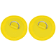 thumbnail image 1 of Parche con anilla en D de 8 cm, anilla en D de forma redonda de PVC para paleta de tabla de surf, color amarillo, 1 of 4