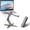 Grey, variant on 360 °   Rotating Foldable Metal Laptop Stand for Desk, Portable Riser Holder Fits All MacBooks and Laptops Up to 16 Inches