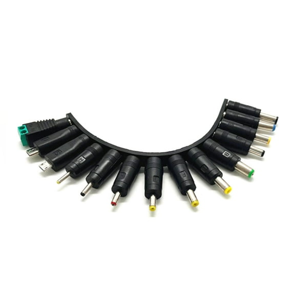 Universal Power Adapter Tips Connector 5.5x2.1mm Set for Laptop Charger 14 in 1