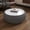 Grey, variant on Noble House Simin 28" Drum Marble Top Coffee Table, Modern Leather Wrapped Accent Table, for Living Room, Black