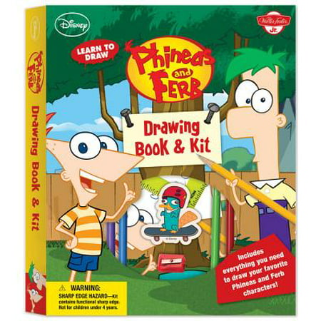 Learn to Draw Phineas and Ferb Drawing Book & Kit (Brand New Best Friend Phineas And Ferb)