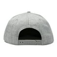thumbnail image 6 of DALIX Gray American Flag Hat Flat Bill Snapback USA Baseball Cap in Light Gray, 6 of 6