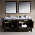 thumbnail image 6 of Fresca Oxford 72" Espresso Traditional Double Sink Bathroom Vanity, 6 of 12