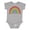 AC-Heather Grey, variant on Rainbow Pi for Pi Day Boys or Girls Baby Bodysuit