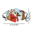 thumbnail image 4 of Xingzhi Christmas Themed Face Mask Dustproof Breathable Printing Mask with Elastic Ear Band Type 3, 4 of 7