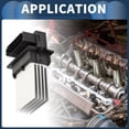 thumbnail image 2 of Resistor del motor del soplador HVAC Unique Bargains No.7701051272 para Renault Thalia I Sedán 1998-2016, 2 of 6