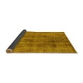 thumbnail image 2 of Ahgly Company Indoor Square Oriental Yellow Industrial Area Rugs, 6' Square, 2 of 4