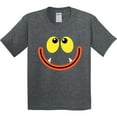 thumbnail image 3 of Inktastic Monster Face Youth T-Shirt, 3 of 5