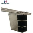 thumbnail image 4 of Nautical-mart Large Aviator Executive Desk - Drawer Shelving - Aircraft Wing (68 Inches), 4 of 5