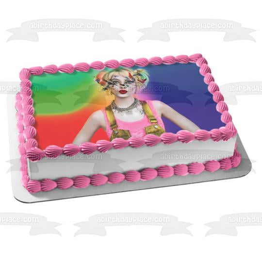 Tie Dye Cake Topper