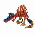 thumbnail image 6 of 1pc 3D Printed Dinosaur Movable Echinosaurus Figurine Dragons Bone Model Desktop Craft Ornament Creative Novelty, 6 of 6