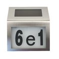 thumbnail image 1 of CNKOO Solar House Number Plaque Lamp Address Number for Home Garden Door LED Lighting, 1 of 9