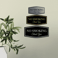 thumbnail image 3 of Fancy NO Smoking Thank You Sign (Blue) - Medium, 3 of 5