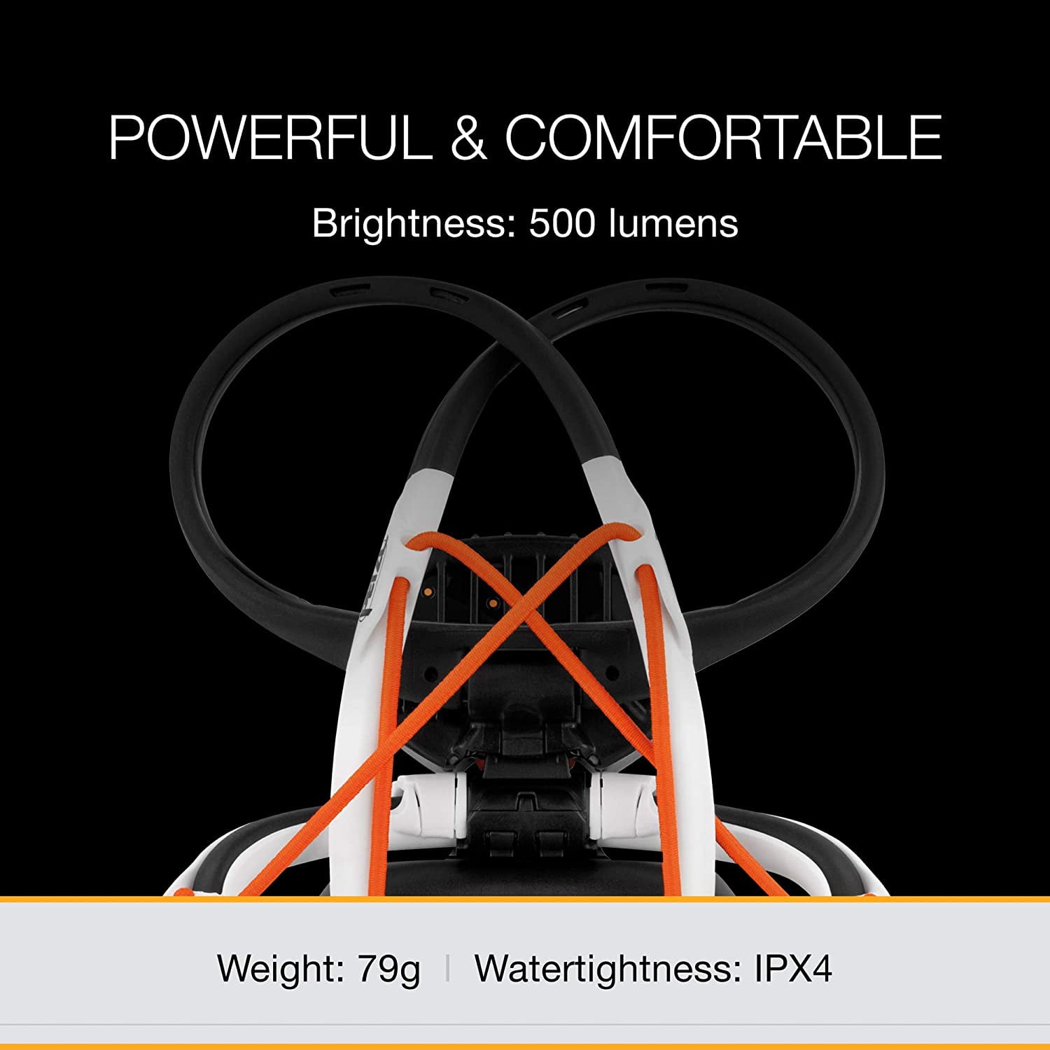 Petzl, IKO CORE Rechargeable LED Headlamp with Lightweight Headband and 500 Lumens
