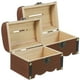 thumbnail image 3 of 2 cajas organizadoras vintage para guardar tesoros, con cerradura, 3 of 8