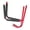Red, variant on Unbranded Kayak Wall Hanger Mount Storage Rack Surfboard Hook Bracket For Garage Indoor Outdoor Space Saving Boat Organizer Heavy Duty Steel Black (17.32 in / 44 cm, 3.75 lbs / 1.7 kg)