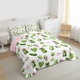 thumbnail image 3 of Castle Fairy Vegetable Cucumber Queen Comforter Set,Bow Bedding Comforter Set, 3 of 8