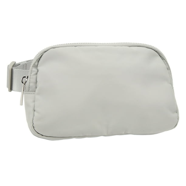 Bolsa para cinturón deportivo Bolsa para cinturón deportiva ajustable de gran capacidad para viajar 60‑120 CM Gris