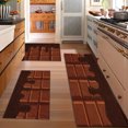 thumbnail image 2 of Kitchen Rugs Sets of 3 Non Slip Washable Kitchen Mats for Floor, Kitchen Runner Rug, Floor Mat Carpet for Entryway, Laundry, Sink, 2 of 12