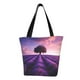 thumbnail image 1 of Disketp Lavender Field Sunset Bolsa de Hombro Casual para Mujer, Bolso Cruzado para Compras, Viajes y Uso Diario, 1 of 6