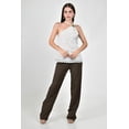 thumbnail image 4 of Blusa Halter con estampado de lunares Roman Fashion /Juvenil, 5016 (Blanco) blanco M, 4 of 6