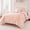 Blush / Gold, variant on Modern Glam Bedding Set, Chic Decorative Bed Set