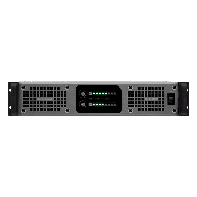 Amplificador CLEVERSOUND XL-11000 Color Negro 4600watts Rms